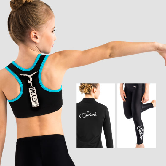 East Durham Gymnastics Leggings Kids : Xerosix, Personalised uniform,  Workwear, Dancewear, Teamwear