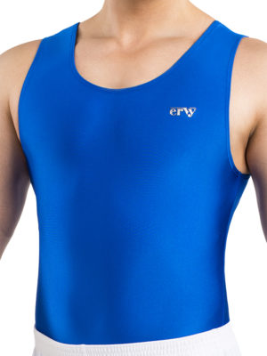 ERVY Herrentrikot, in schlichtem blau
