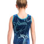ERVY Samt, Velvet, Turnanzug, Wettkampfanzug, leotard MARE