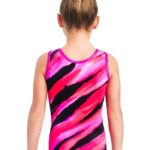 ERVY Samt, Velvet, Turnanzug, Wettkampfanzug, leotard MIRJA