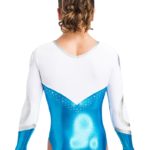 ERVY Samt, Velvet, Turnanzug, Wettkampfanzug, leotard AKIKO