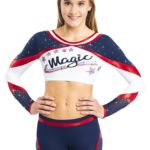 Cheer Crop-Top und Shorts COLORADO