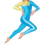 Ganzanzug AISHA in der Farbe blau türkis gelb