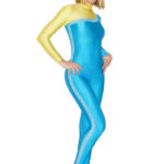 Ganzanzug AISHA in der Farbe blau türkis gelb