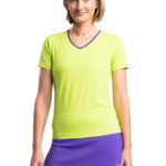 Tennisrock mit Innenhose in Kontrastfarbe