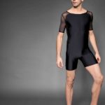 Ballettbekleidung Heeren mit Radlerbein und U-Boot-Ausschnitt