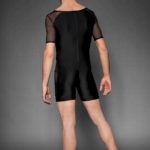 Ballettbekleidung Heeren mit Radlerbein und einem Reißverschluss im Rücken