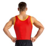 Turntrikot für Männer mit einer Längspaspel vorne