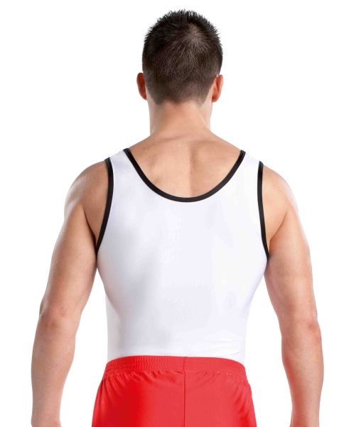 Turntrikot mit Einsätzen vorne, Rücken einfarbig