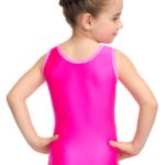 Turnanzug für Mädchen in Neonpink