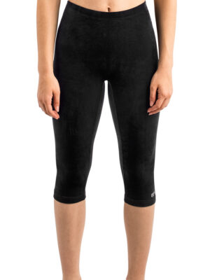 Tailored Unisex Velvet Capri Leggings (3/4 Length)