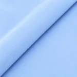 Soft and velvety velour fabric in light blue for leotards, tops, dresses, pants, and more.